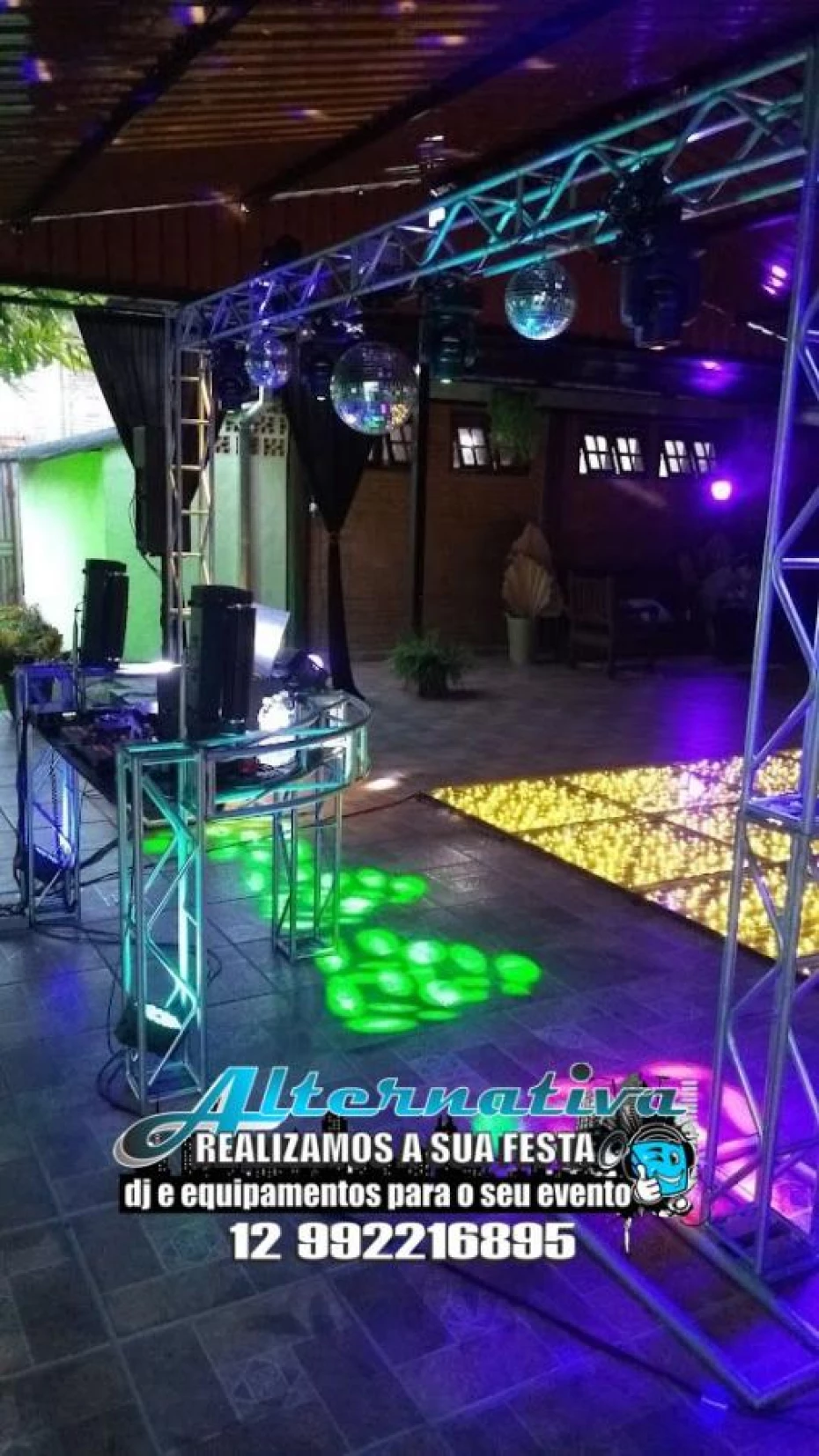 Foto 1:  — Alternativa - Dj e equipamentos para festas e KARAOKE.